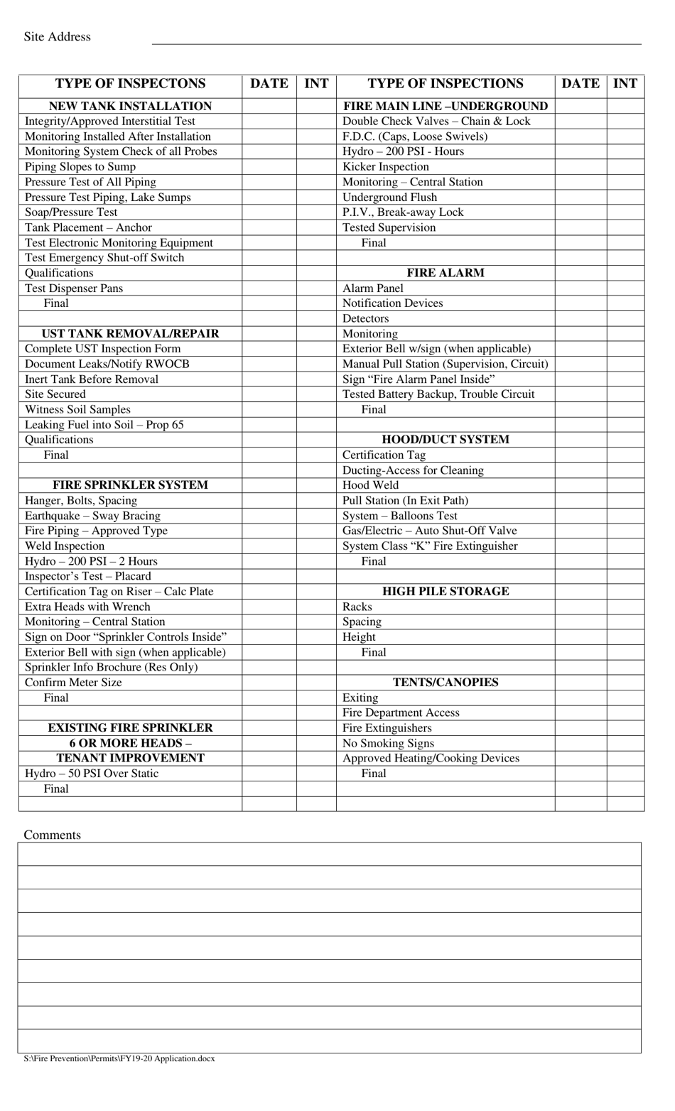 City Of Petaluma California Installation And Maintenance Permit