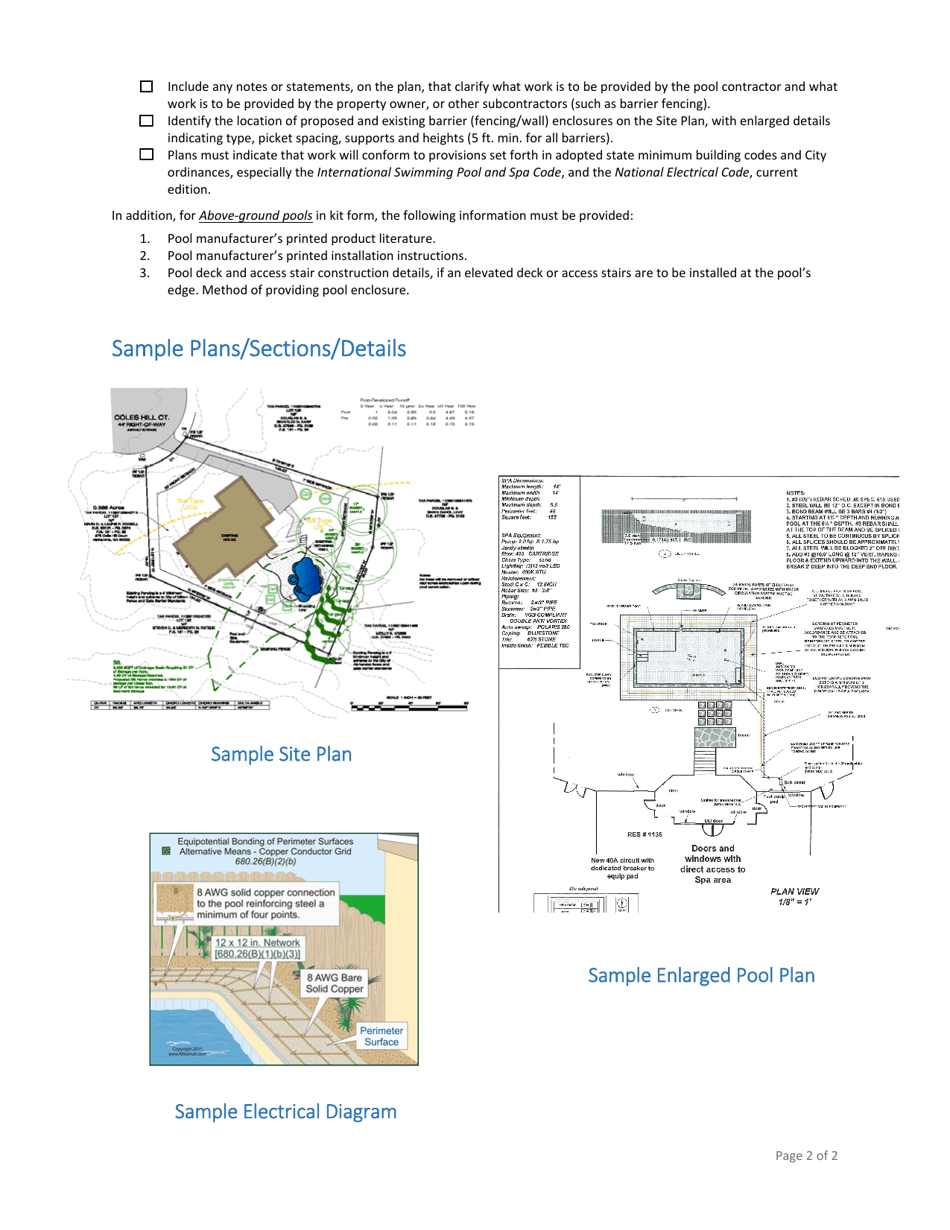 City Of Johns Creek Georgia United States Pool Spa Requirements