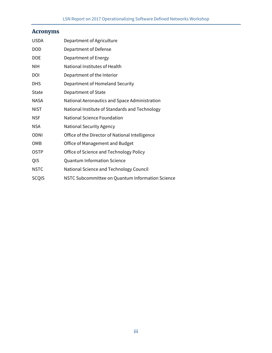 National Strategic Overview For Quantum Information Science Fill Out