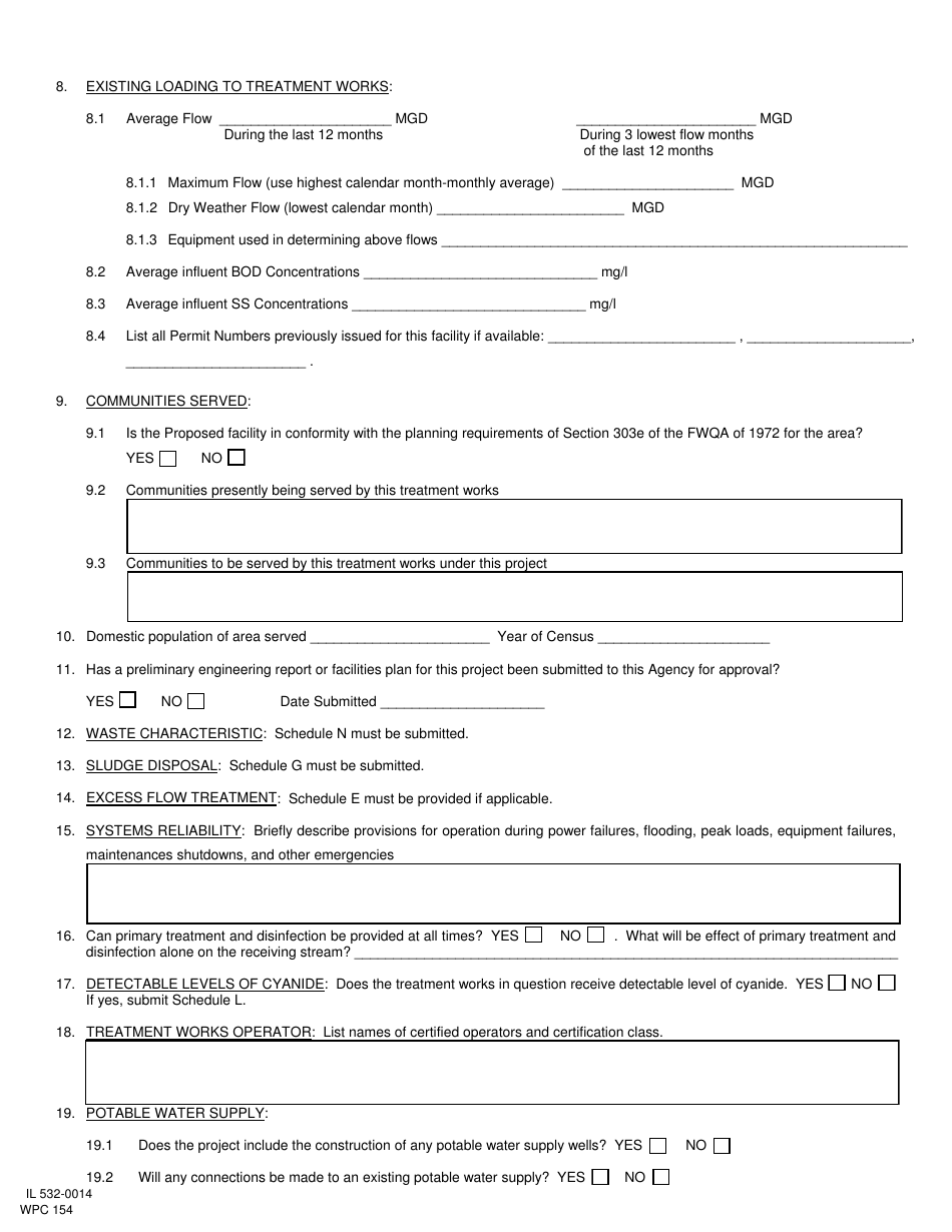 Form Il Wpc Schedule D Fill Out Sign Online And