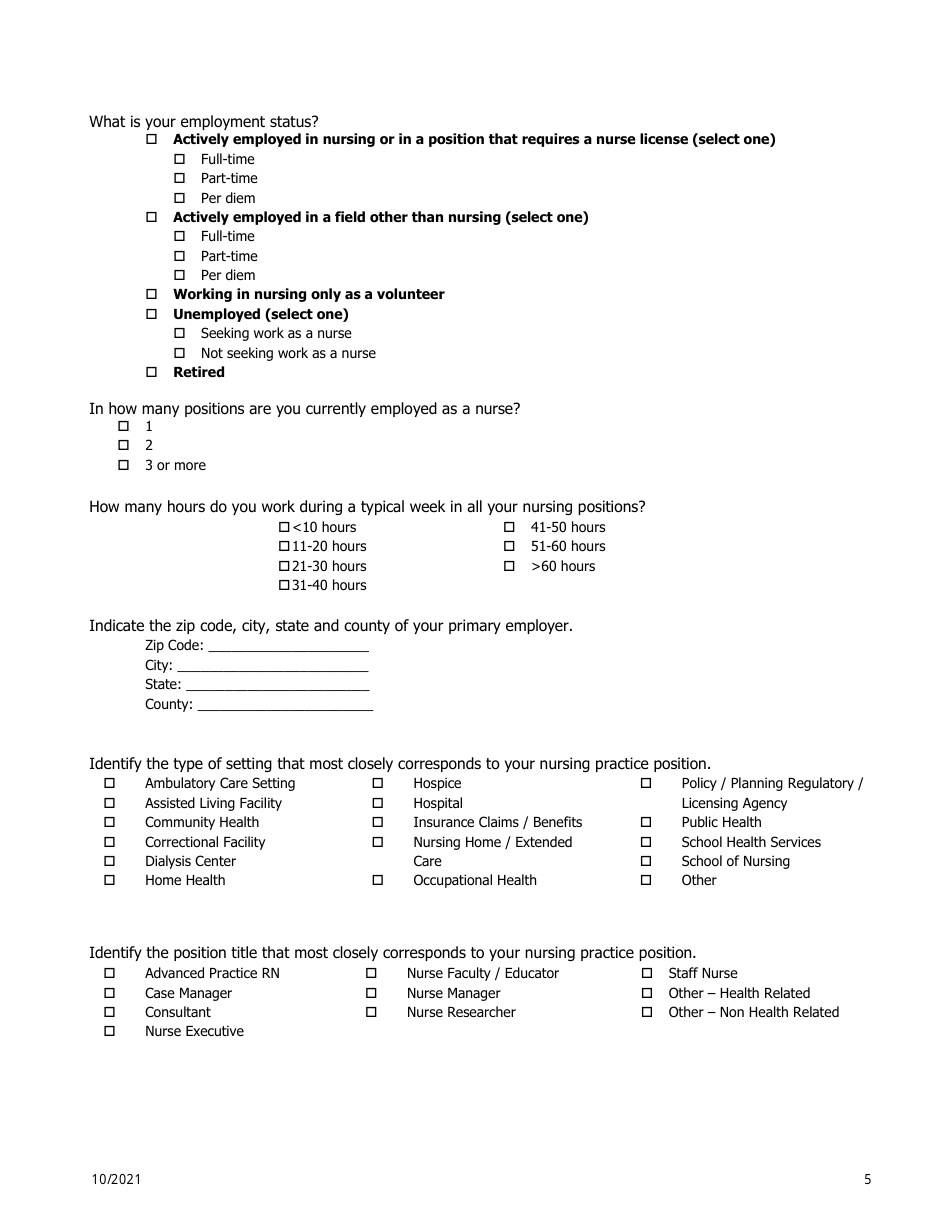 South Dakota Application To Reactivate An Inactive Aprn And Rn