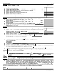 IRS Form 8038-B &quot;Information Return for Build America Bonds and Recovery Zone&quot;, Page 2