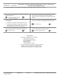 IRS Form 13656 Notice of Election by Executive and Related Person to Participate in Announcement 2005-19 Settlement Initiative, Page 4