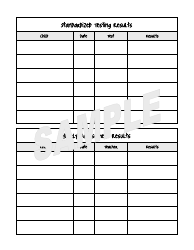 Sample Weekly Homeschool Planner, Page 8