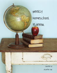 Sample Weekly Homeschool Planner