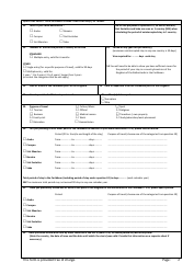 &quot;Dutch Caribbean Visa Application Form&quot;, Page 2