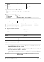 &quot;Dutch Caribbean Visa Application Form&quot;, Page 3