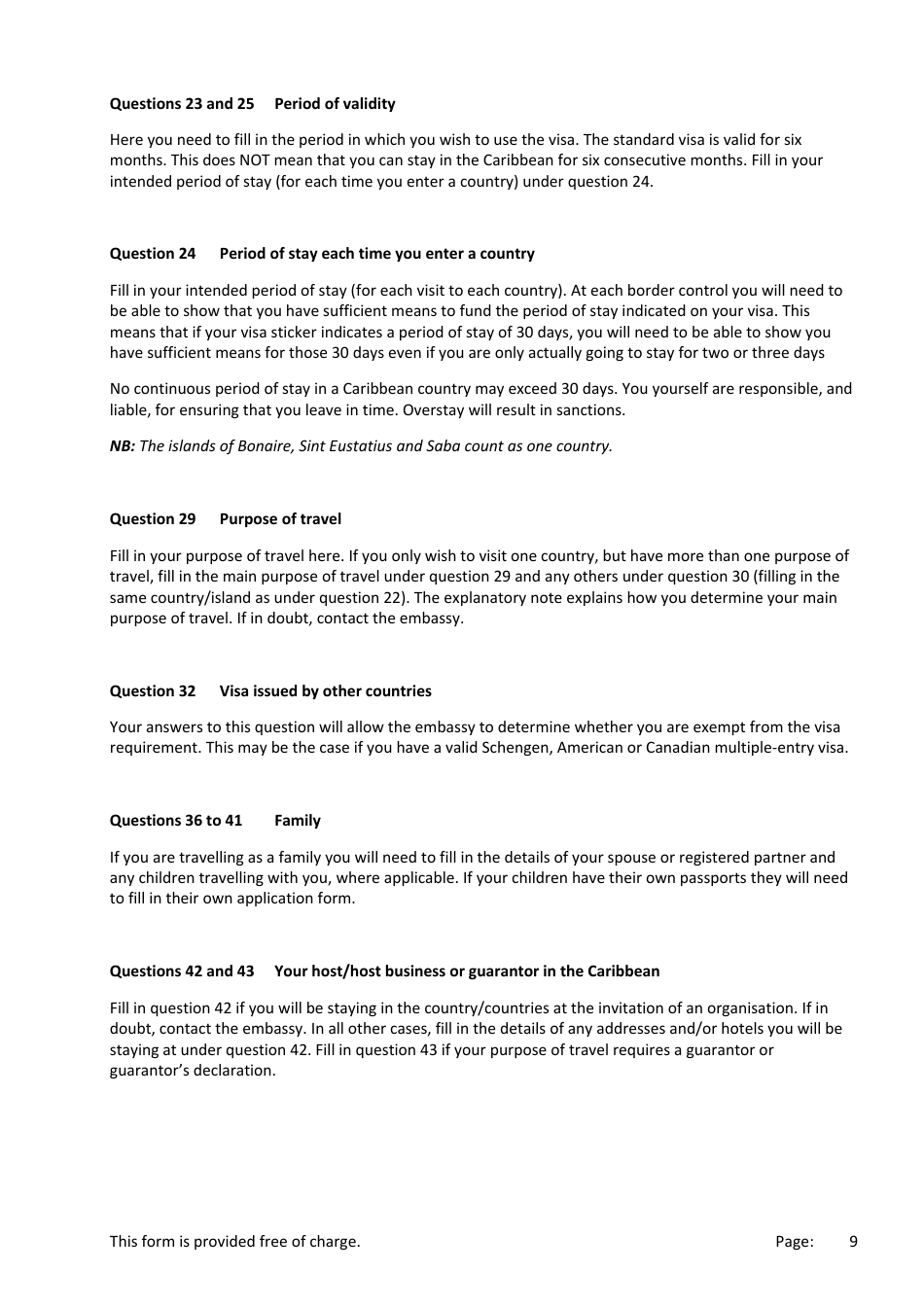Dutch Caribbean Visa Application Form Fill Out Sign Online And Download PDF Templateroller dutch-caribbean-visa-application-form-fill-out-sign-online-and-download-pdf-templateroller