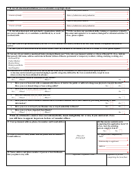 &quot;Russian Visa Application Form - Consulate General of the Russian Federation in San Francisco&quot; - City and County of San Francisco, California, Page 2