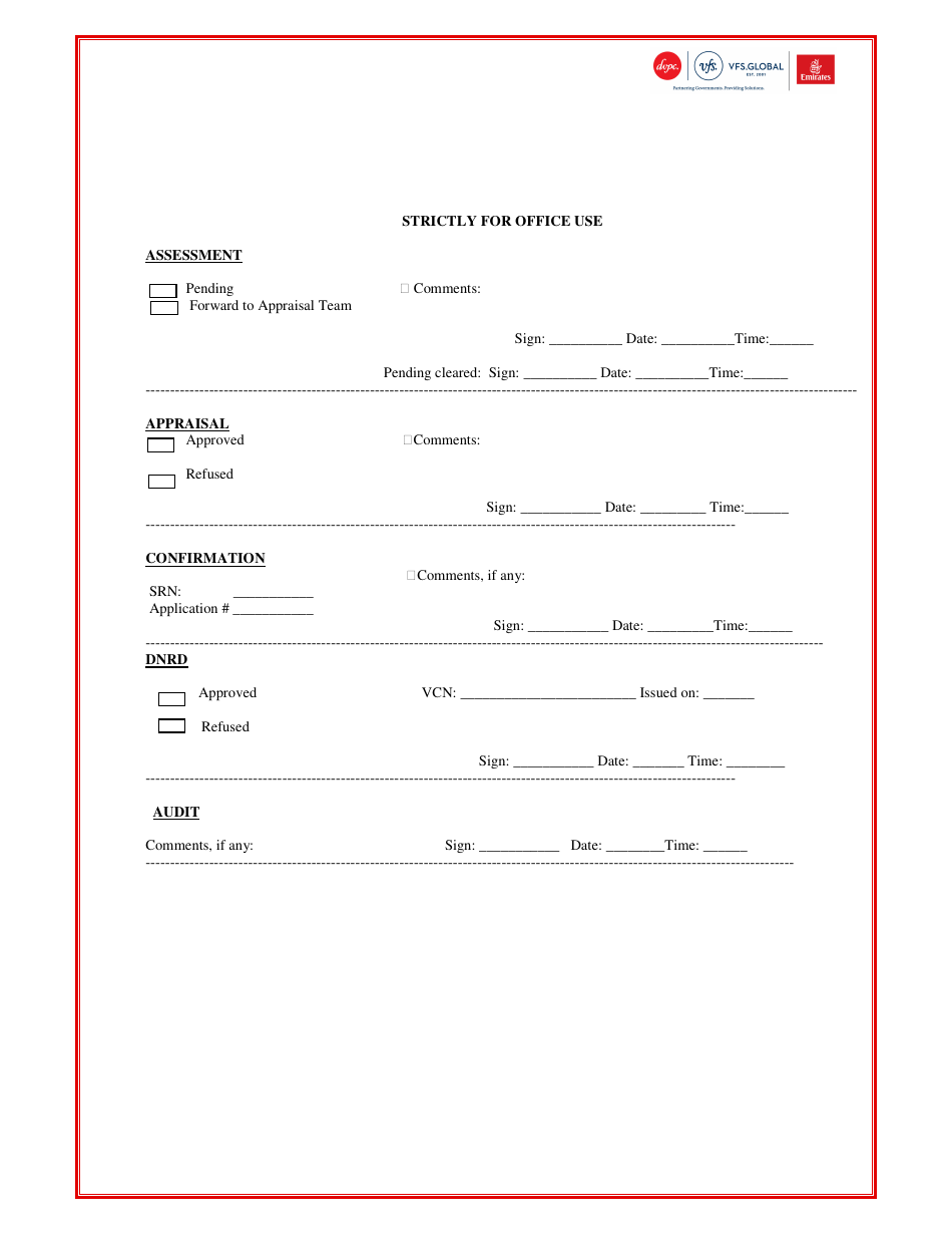 Dubai Visa Application Form - United Arab Emirates Embassy - Federal Capital Territory, Nigeria, Page 4