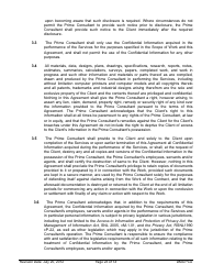 Standard Form of Agreement Between Client and Prime Consultant, Page 26