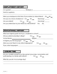 General Application Form - Dahousie University - Canada, Page 4