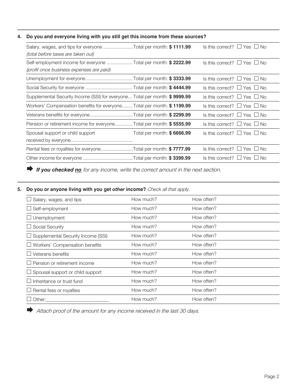 Form 26-74910 Medicaid Redetermination Medical Renewal - Illinois, Page 3