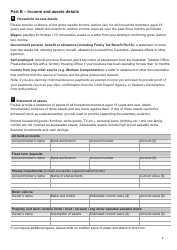 Form SF31 Housing Application Form - Northern Territory, Australia, Page 4