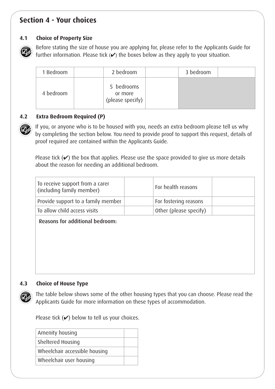 Housing Application Form - Stirling, United Kingdom, Page 16