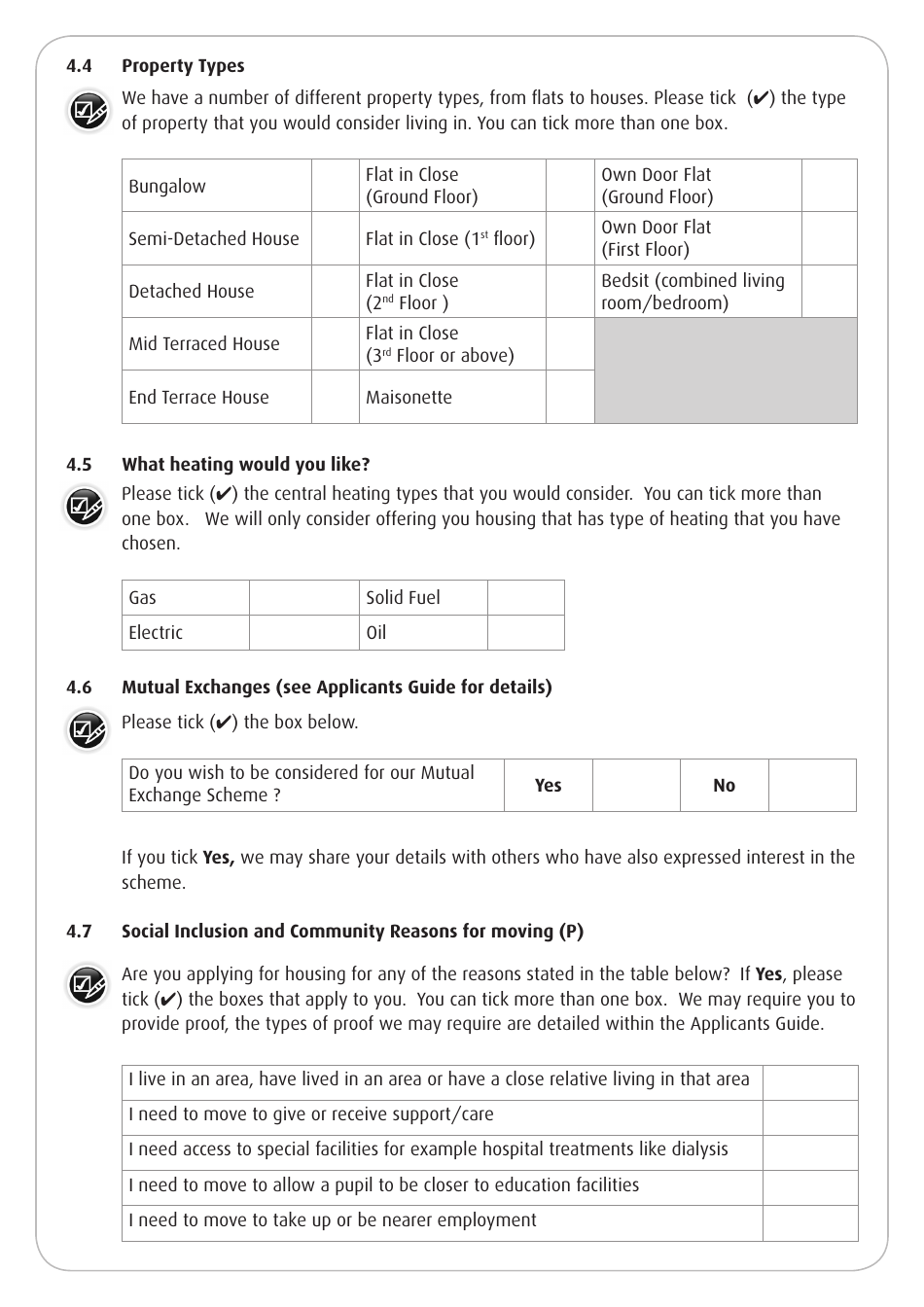 Housing Application Form - Stirling, United Kingdom, Page 17