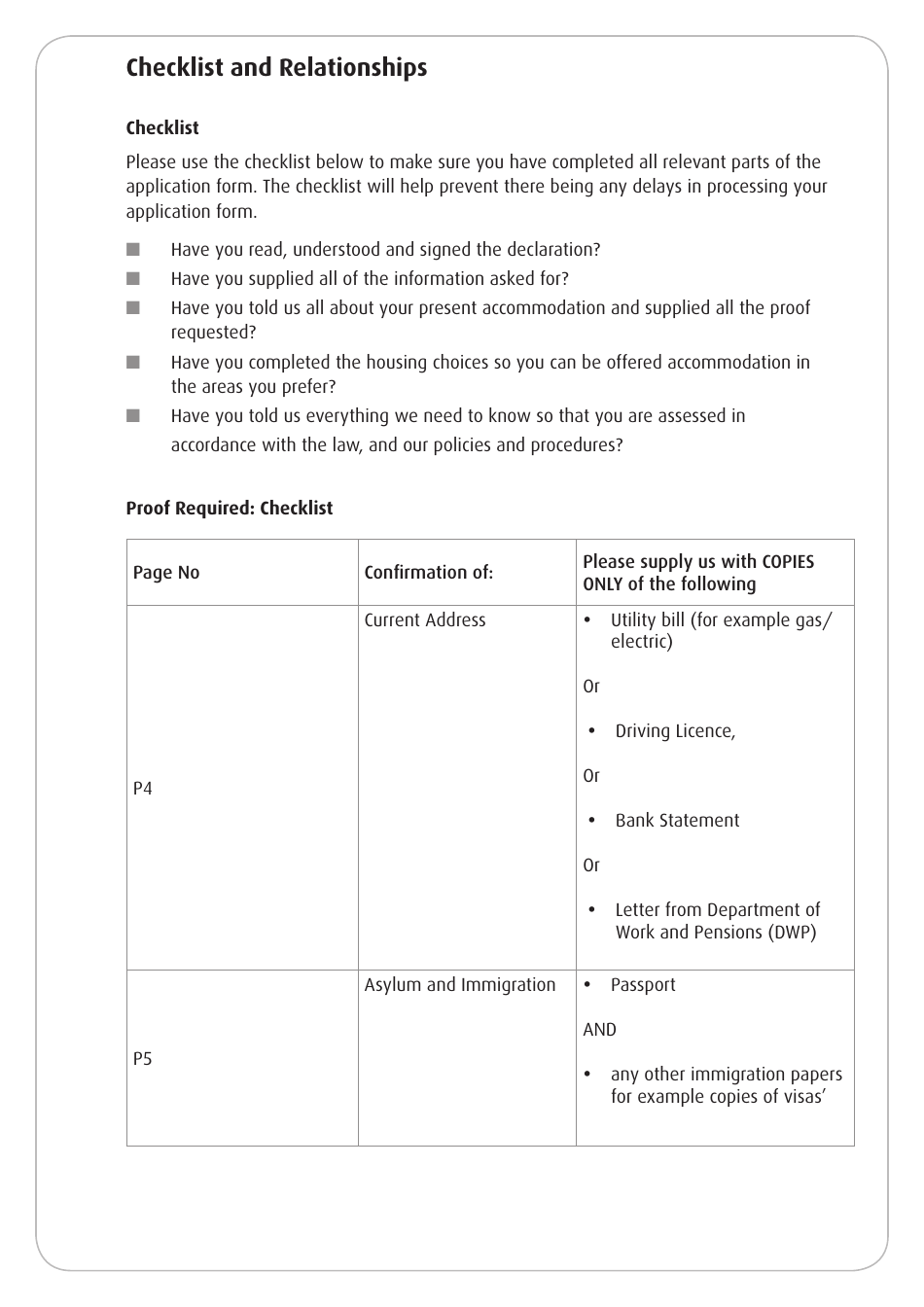 Housing Application Form - Stirling, United Kingdom, Page 25