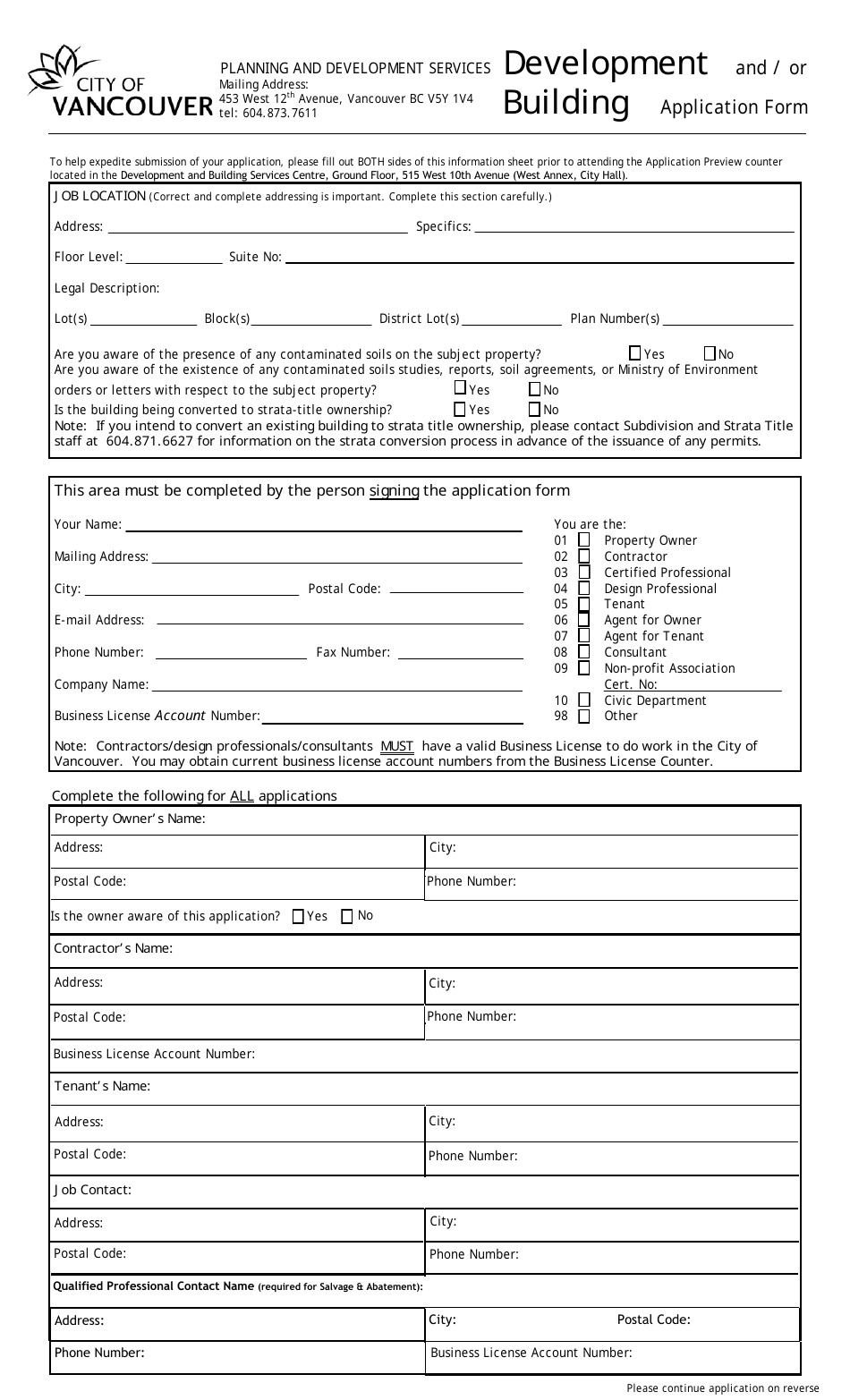 Form 081493 - Fill Out, Sign Online and Download Fillable PDF, City of ...