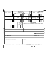 Document preview: DD Form 1348-6 DoD Single Line Item Requisition System Document (Manual - Long Form)