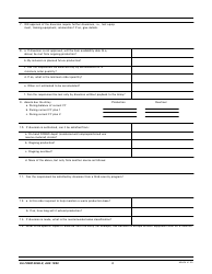 DA Form 5906-R Diversion Decision Considerations-Major Items Less Ammunition, Page 2