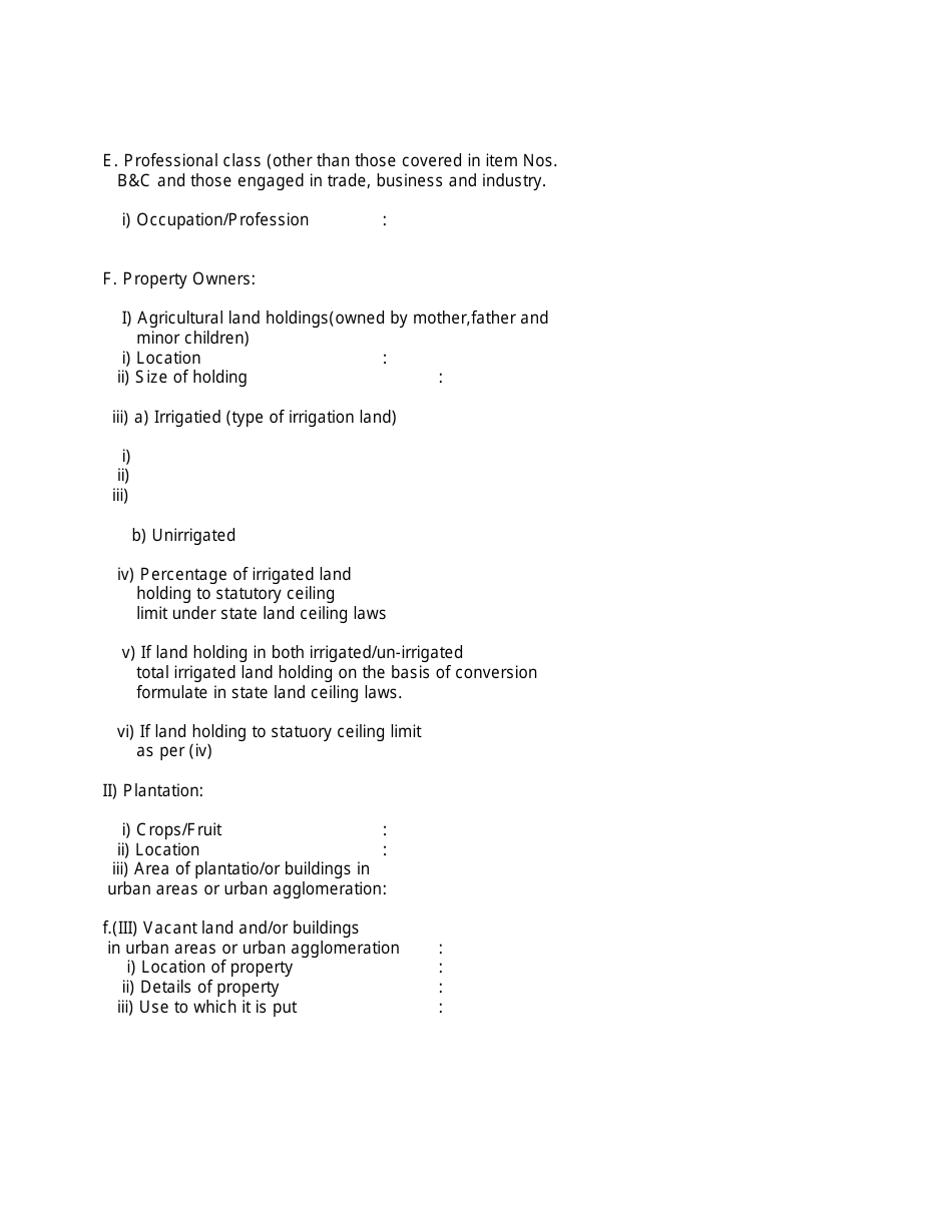Application Form for a Certificate for Eligibility for Reservation of Jobs for Other Backward Classes in Civil Posts and Services - Tamil Nadu, India, Page 3