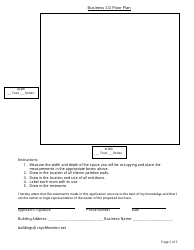 Certificate of Occupancy Application Form - City of Thornton, Colorado, Page 2
