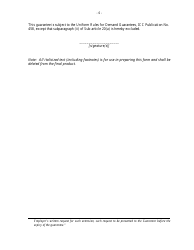 Contract Templates - Annex to the Particular Conditions, Page 6