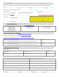 Document preview: Transcript Request Form - Hampshire College - Massachusetts