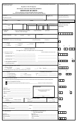Municipal Form 103 Certificate of Death - Catbqalogan, Philippines