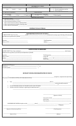 Municipal Form 103 Certificate of Death - Catbqalogan, Philippines, Page 2