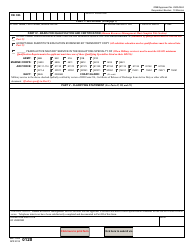VA Form 0120 VA Police Officer Pre-employment Screening Checklist, Page 2