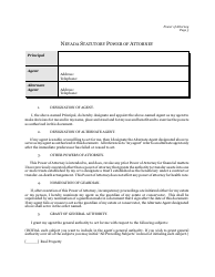 Statutory Power of Attorney Form - Twelve Points - Nevada, Page 3