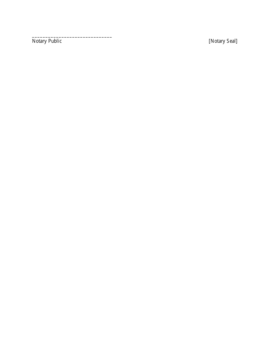 Last Will and Testament Template, Page 5