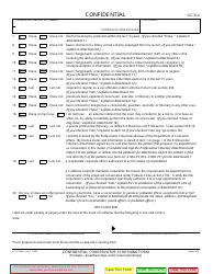 Form GC-314 Confidential Conservator Screening Form - California, Page 2