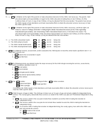 Form JV-425 Findings and Orders After in-Home Status Review Hearing - California, Page 3