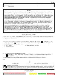 Form FL-680 Notice of Motion (Governmental) - California, Page 2