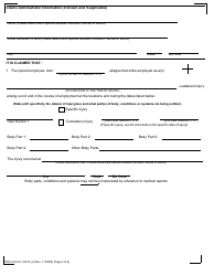 Form 10214 Compromise and Release - California, Page 3
