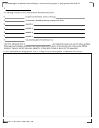 Form 10214 Compromise and Release - California, Page 6