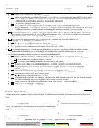 Form JV-365 Termination of Juvenile Court Jurisdiction - Nonminor - California, Page 2