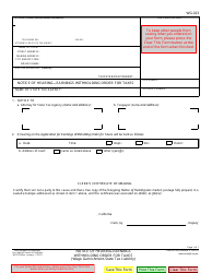 Document preview: Form WG-023 Notice of Hearing - Earnings Withholding Order for Taxes - California