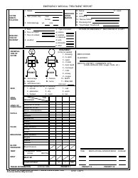 Form CG-5214 Emergency Medical Treatment Report, Page 2