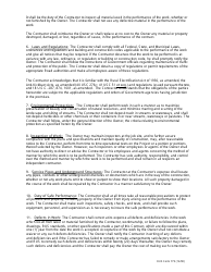 RUS Form 773 Miscellaneous Construction Work and Maintenance Services Contract, Page 7