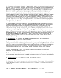 RUS Form 773 Miscellaneous Construction Work and Maintenance Services Contract, Page 8