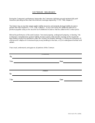 RUS Form 773 Miscellaneous Construction Work and Maintenance Services Contract, Page 9