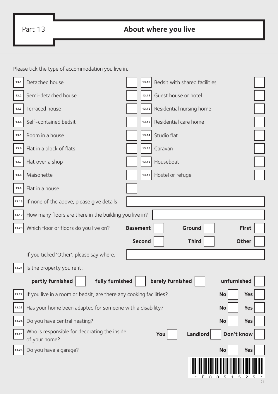 Application Form for Housing Benefit (Including Local Housing Allowance) and / or Council Tax Support (Including Second Adult Discount) - Islington, Greater London, United Kingdom, Page 23