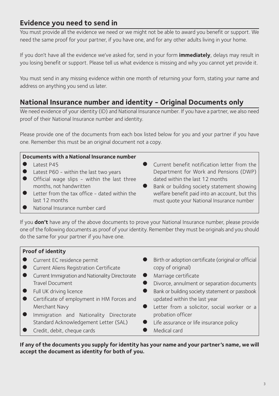 Application Form for Housing Benefit (Including Local Housing Allowance) and / or Council Tax Support (Including Second Adult Discount) - Islington, Greater London, United Kingdom, Page 5