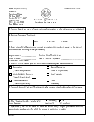 Form 902 Renewal Application of a Trade or Service Mark - Texas, Page 3