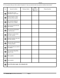 Form SSA-821-bk Work Activity Report - Employee, Page 6
