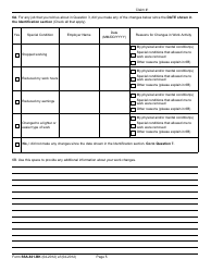 Form SSA-821-bk Work Activity Report - Employee, Page 7