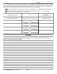 Form SSA-821-bk Work Activity Report - Employee, Page 8